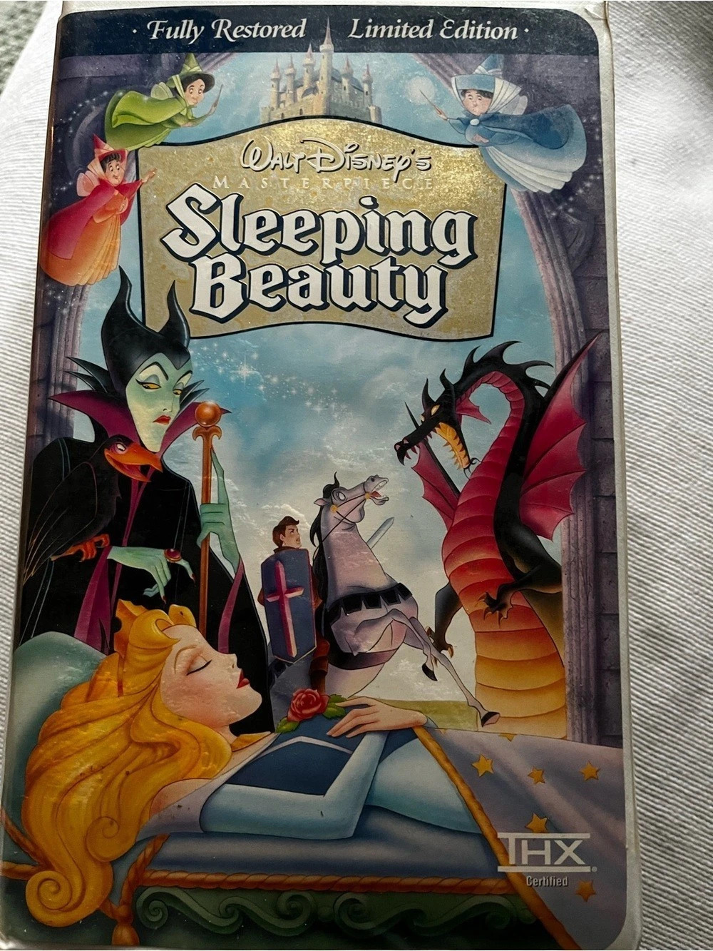 Disney Sleeping Beauty Masterpiece Edition VHS